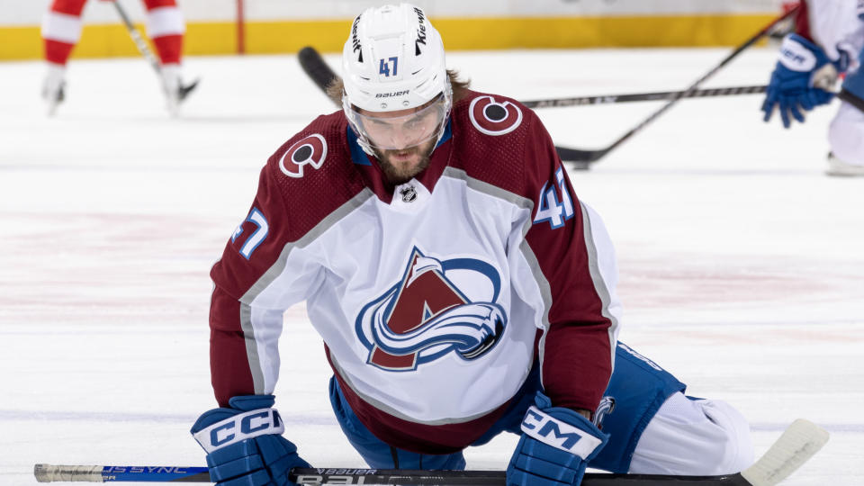 Alex Galchenyuk was arrested last month and subsequently cut by the Arizona Coyotes. (Dave Reginek/NHLI via Getty Images)