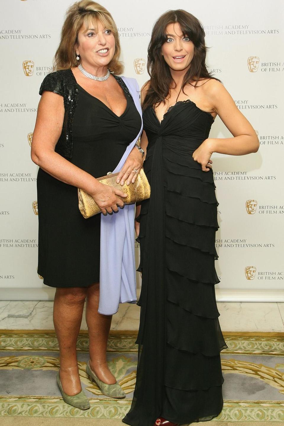 Like mother like daughter: Claudia Winkleman with her mother Eve Pollard (Dan Kitwood/Getty)