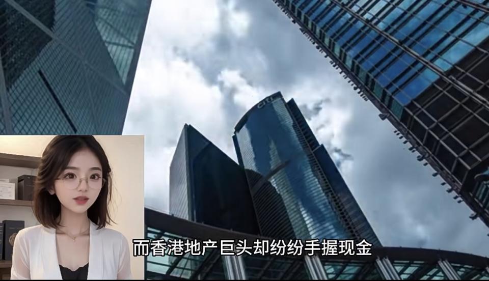 有AI女主播指，李嘉誠出手是「香港巨頭抄底內房的冰山一角」