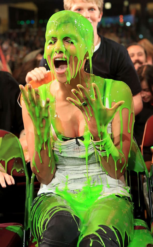 Halle Berry, Slimed, Nickelodeons 2012 Kids Choice Awards