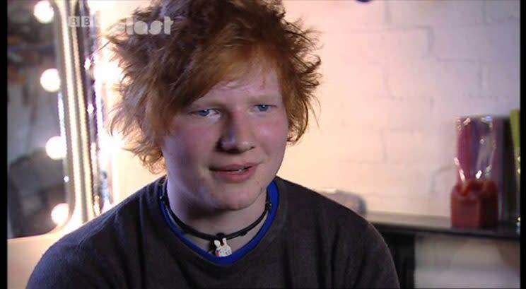 Ed before he was famous.