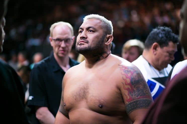 Mark Hunt on Tuesday filed a federal lawsuit in Las Vegas against the UFC, president Dana White and former heavyweight champion Brock Lesnar. (Getty Images)