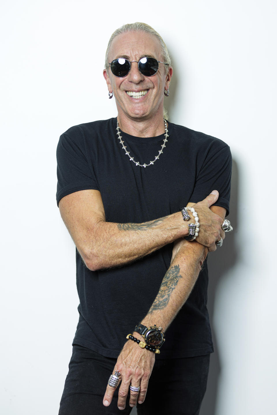 Dee Snider poses for a portrait in Redondo Beach, Calif., on Wednesday, June 21, 2023, to promote his novel "Frats." (Photo by Willy Sanjuan/Invision/AP)