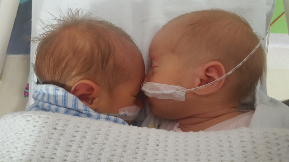 Isla and Elliot were exposed to music before they were born photo: Supplied