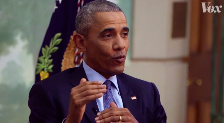 President Obama. (Screenshot: YouTube/Vox)