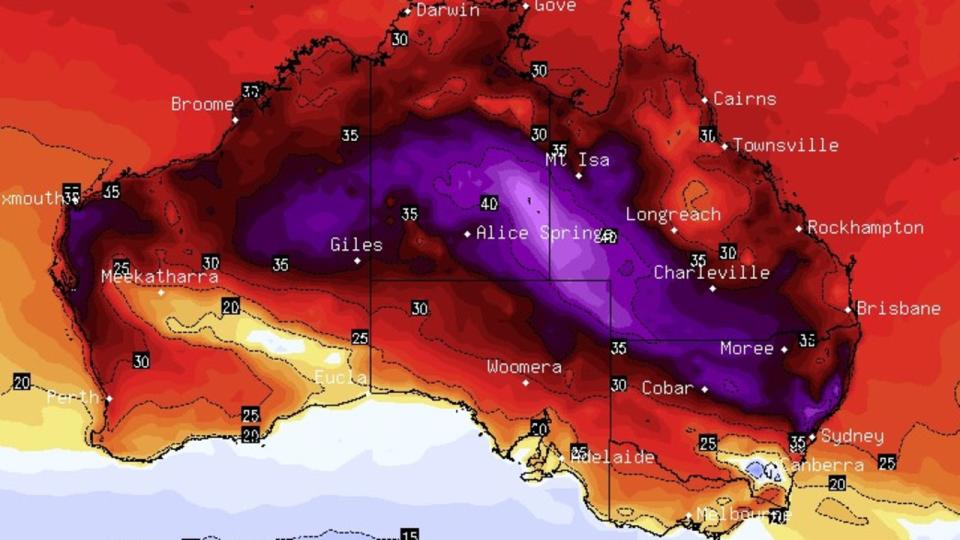 Australia Day forecasts for capitals all over the country have been revealed. Picture: Supplied