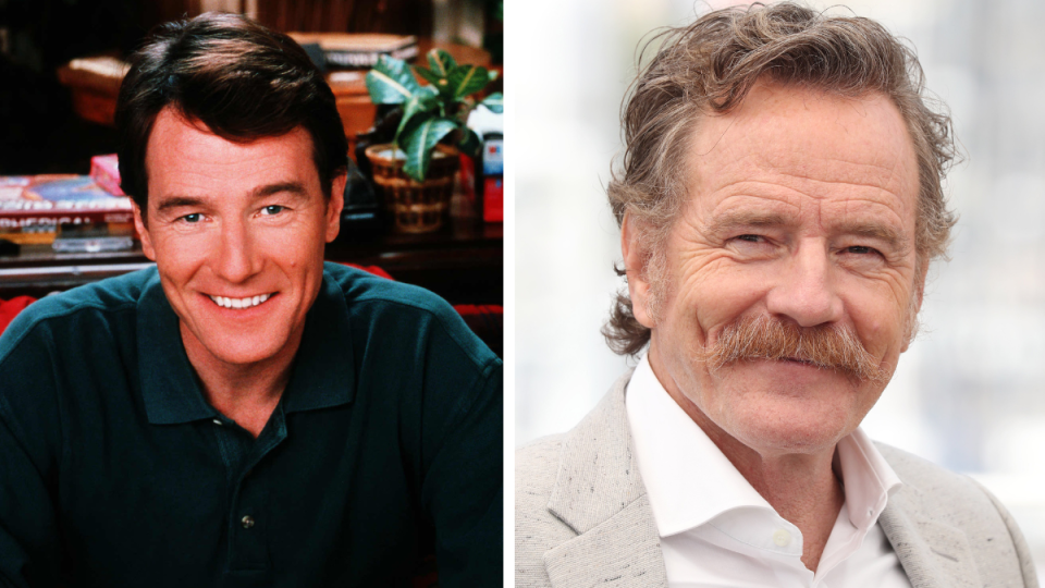 Bryan Cranston Then And Now