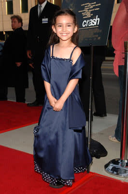 Ashlyn Sanchez at the Beverly Hills premiere of Lions Gate Films' Crash