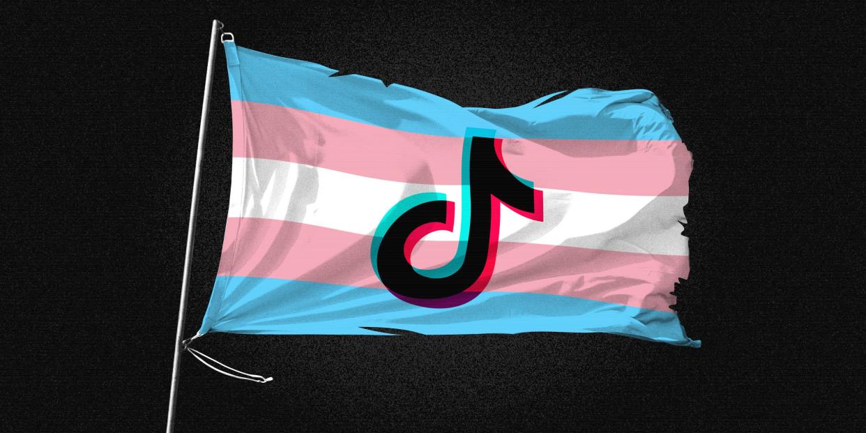 tiktok creators and transphobia 2x1