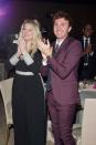 Also at the City of Hope gala on Thursday, Meghan Trainor and husband Daryl Sabara. 