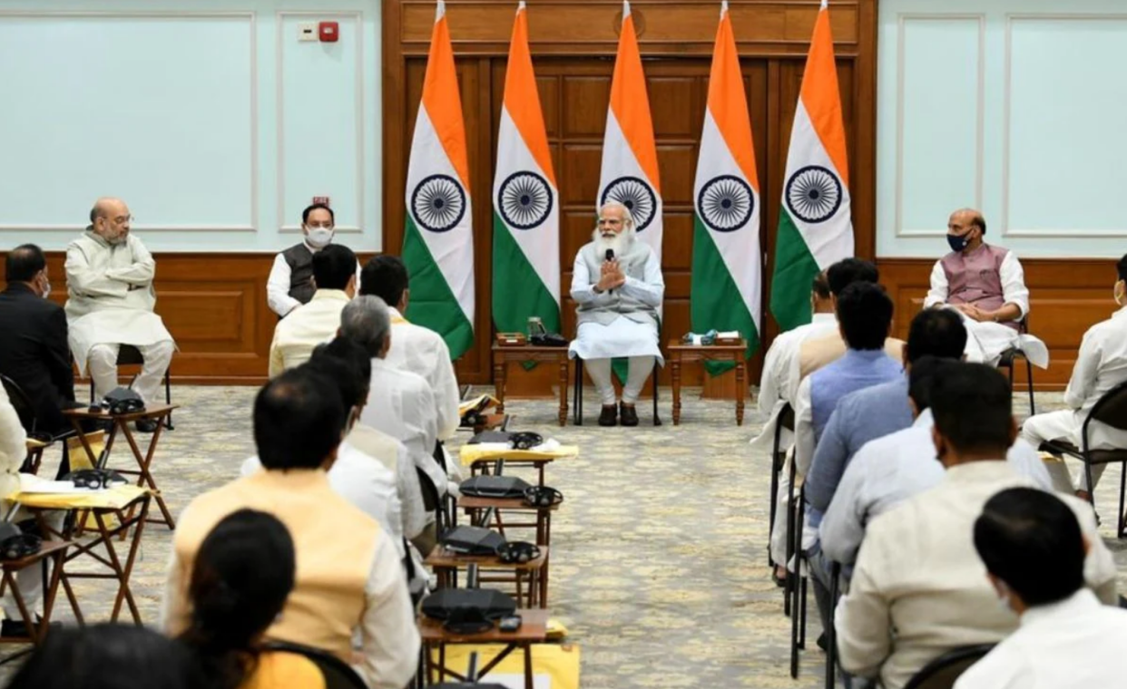 No place for complacency in fight against COVID, PM Modi tells new ministers