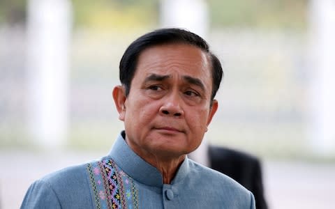 Prayut Chan-ocha, Thailand's current prime minister, would like to retain power - Credit: Athit Perawongmetha/Reuters