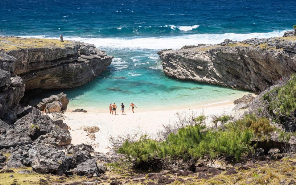 Rodrigues secluded cove