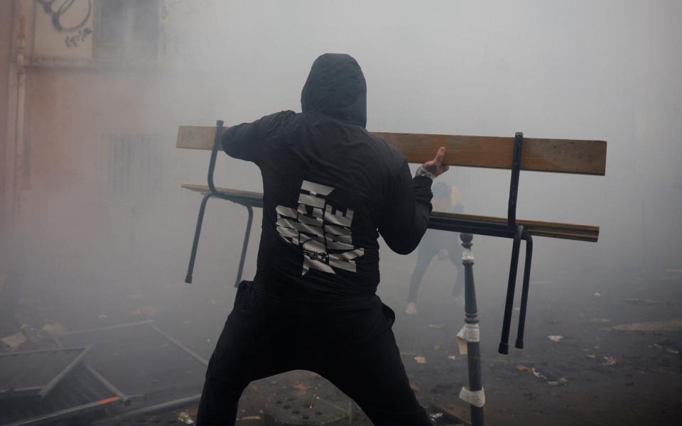 Paris riots Kurdish protesters police France crime - Reuters/Sarah Meyssonnier