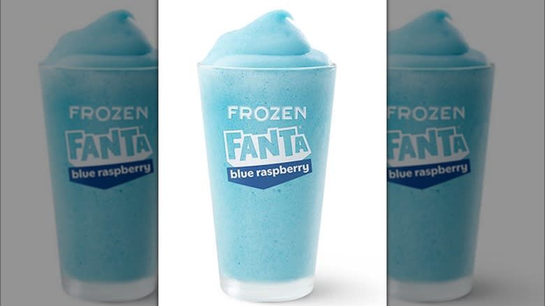 McDonald's frozen Fanta drink