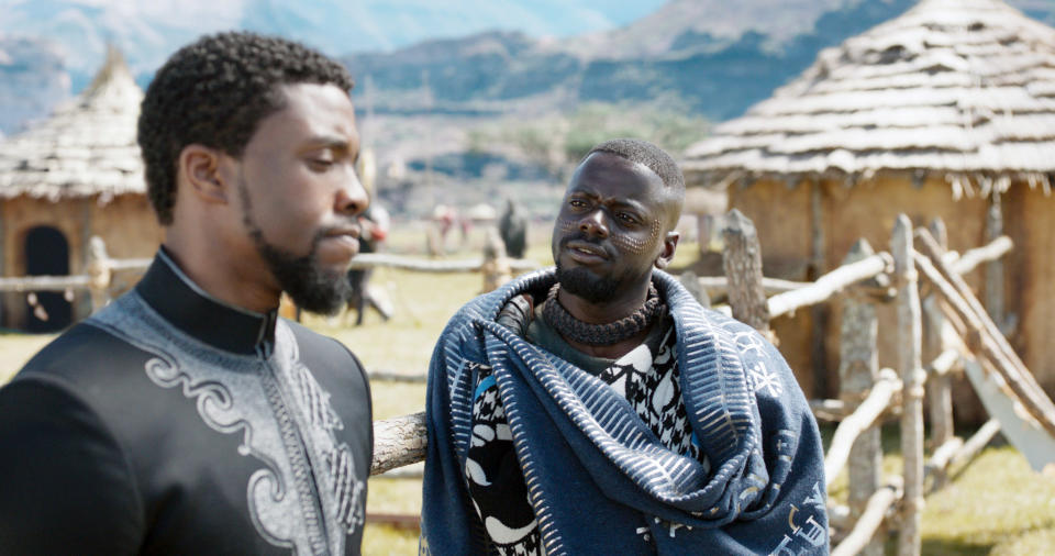 W'Kabi speaks to T'Challa