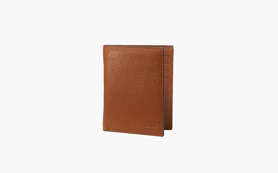 To Give: Jack Spade Pebbled Leather Travel Wallet