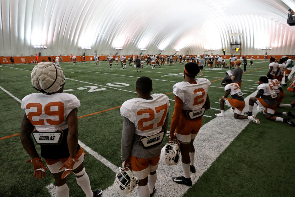 Behind the scenes with Texas football