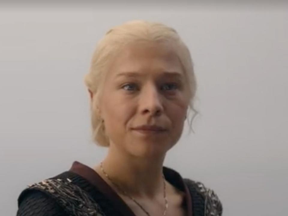 Emma D'Arcy interpreta a Rhaenyra Targaryen en 'La casa del dragón' (HBO)