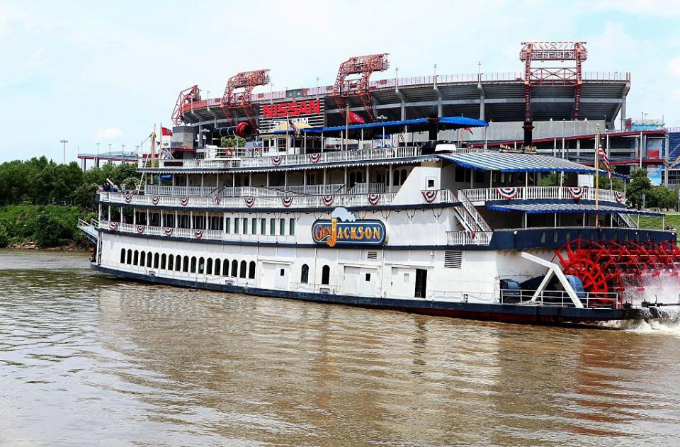 Take a ride on the General Jackson Showboat.