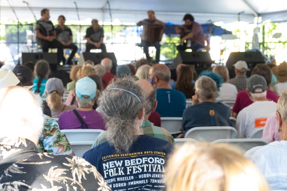 File photo from the 25th New Bedford Folk Festival was held in downtown New Bedford on July 9, 2022. A group plans to produce the the 1st annual NB Roots & Branches Fest in placement of the festival in July 2023.