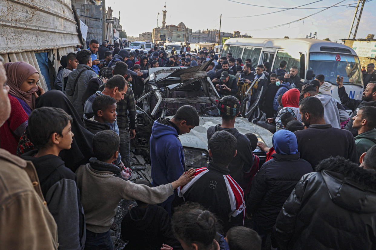 À Rafah, l’inquiétude grandie d’heure en heure concernant les répercussions d’une offensive israélienne qui ne ferait qu’aggraver le sort des civils palestiniens. 