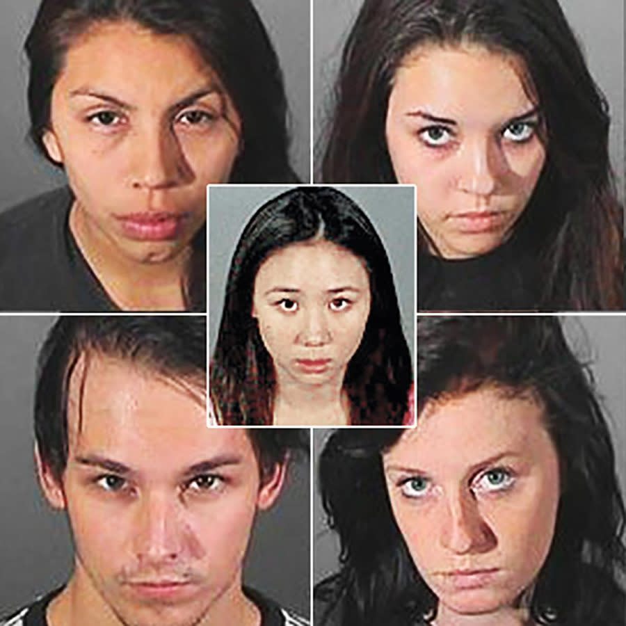 Bling Ring Mugshots