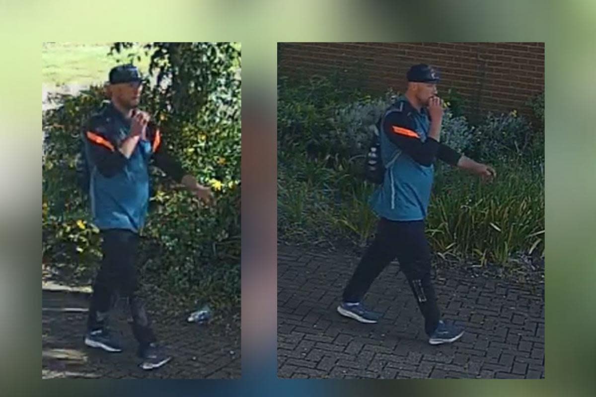 Images released in relation to the theft <i>(Image: Hampshire Constabulary)</i>