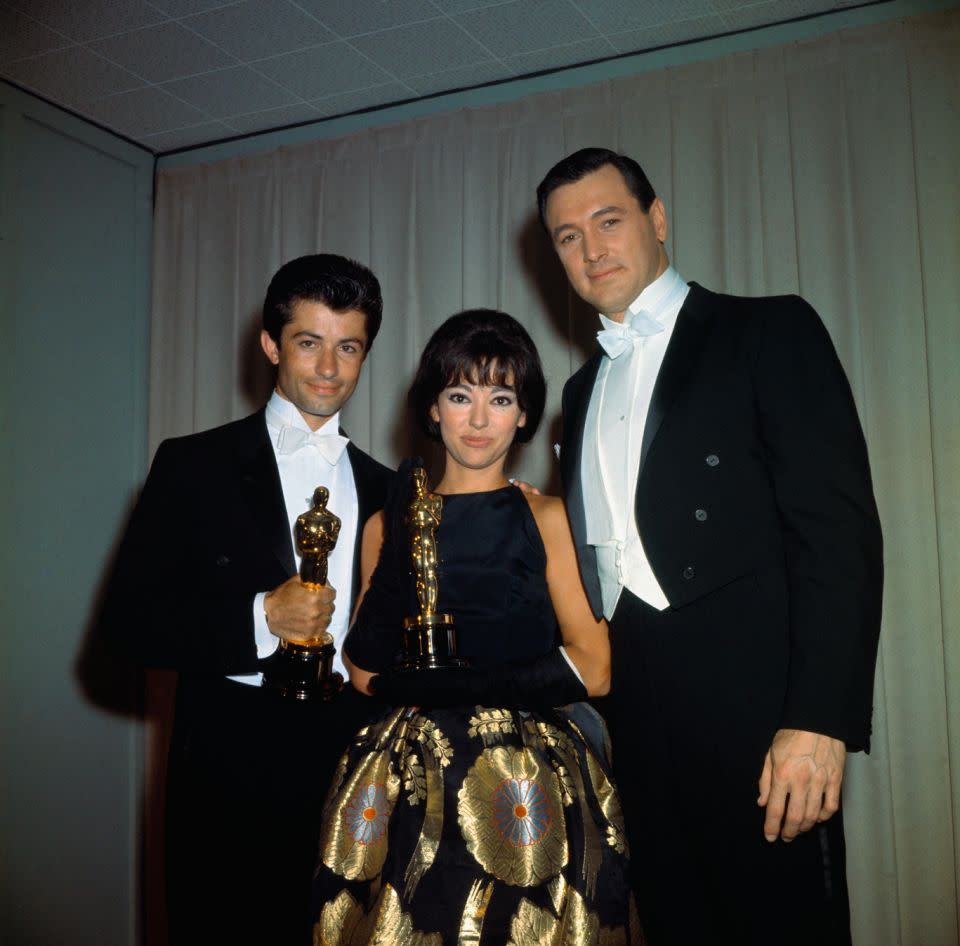 It was the year she won her Best Supporting Actress Oscar for her role as Anita in West Side Story. Source: Getty