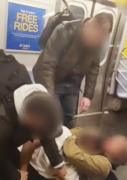 A 30-year-old man died Monday after riding a Manhattan subway train, investigators said. (Juan Alberto Vazquez)