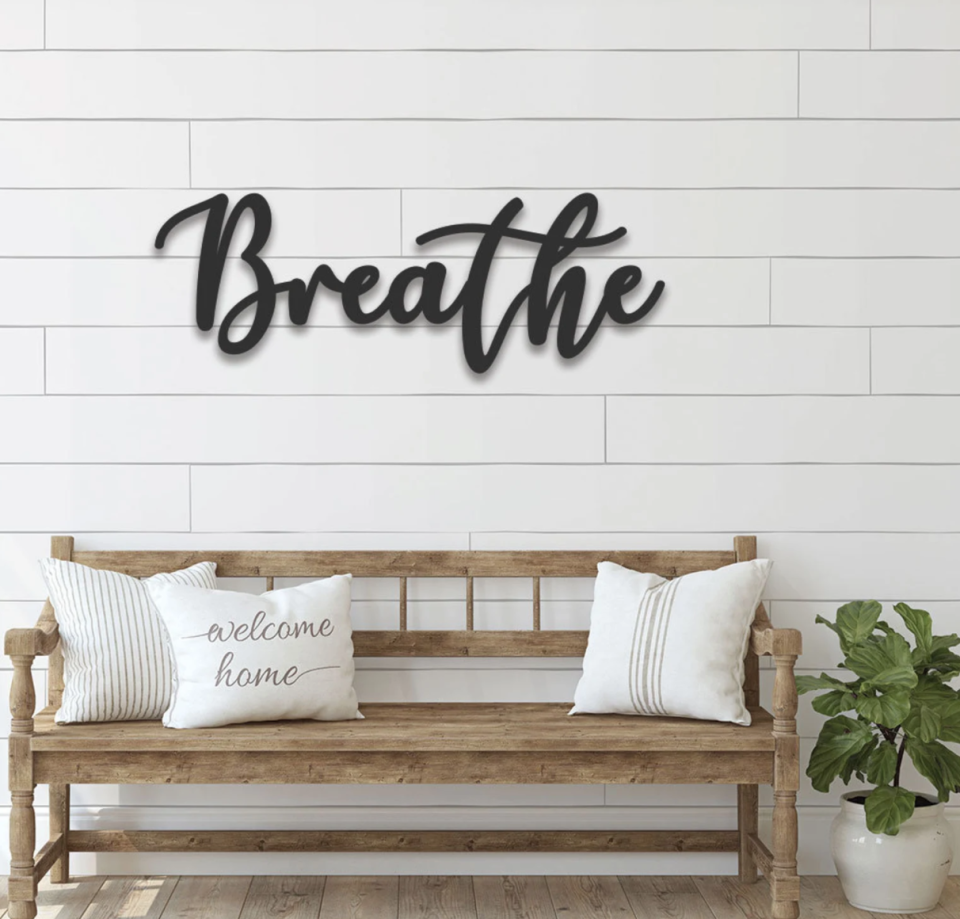 Breathe Sign