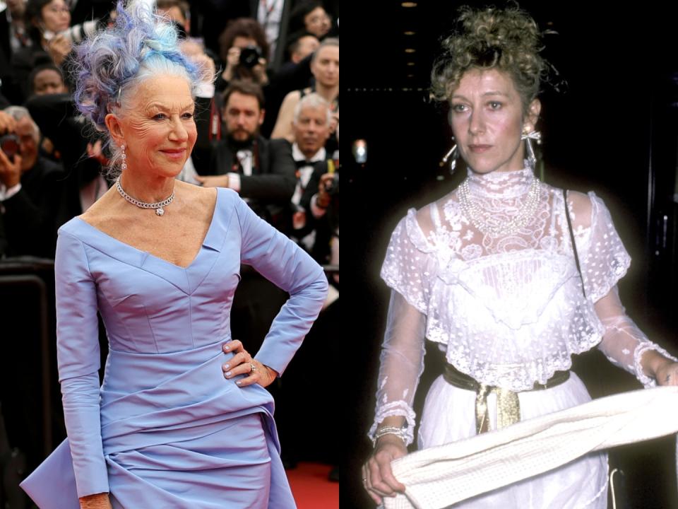 All of Helen Mirren's Best Red Carpet Fashion Moments