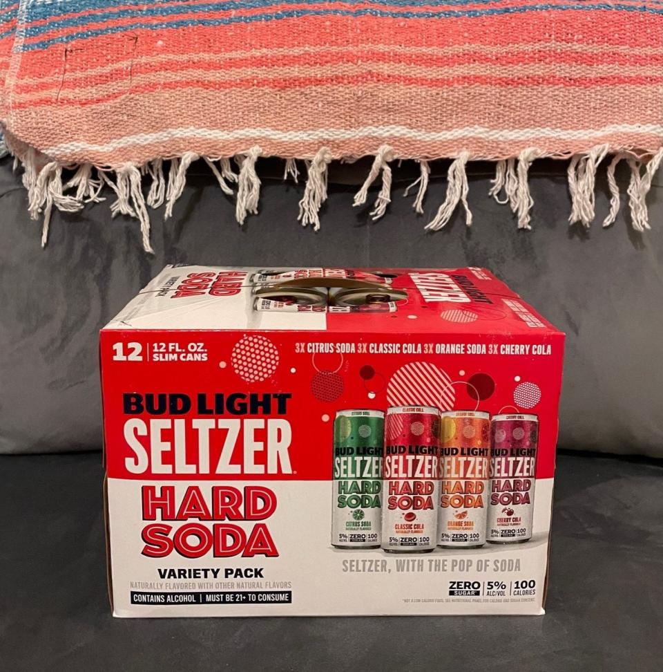 12 pack of hard sodas