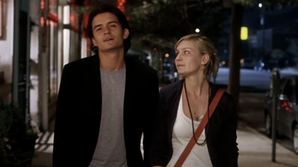 Orlando Bloom and Kirsten Dunst in Elizabethtown