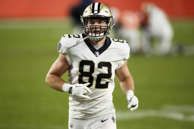 It's all on Adam Trautman to lead the Saints tight ends in 2021