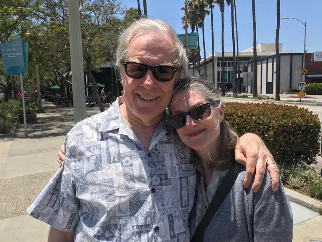 <p>Annette O'Toole Instagram</p> Annette O'Toole and Michael McKean on her Instagram