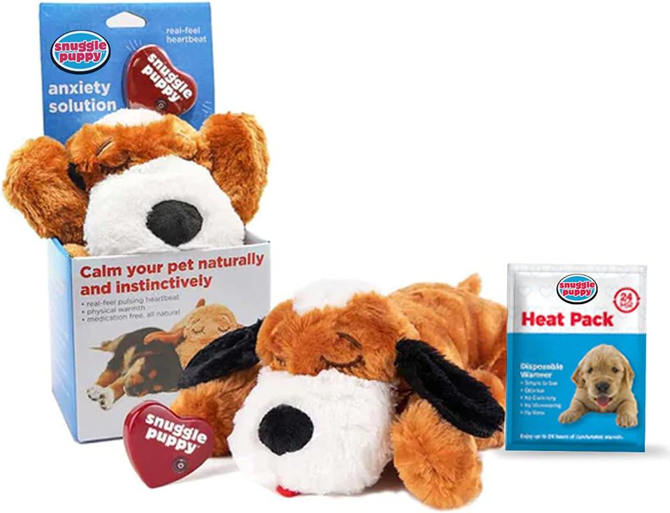 Original Snuggle Puppy Heartbeat Stuffed Toy forDogs