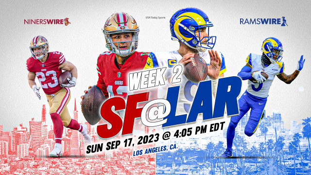 How to watch Rams vs. 49ers: Time, TV and streaming info for Week 2