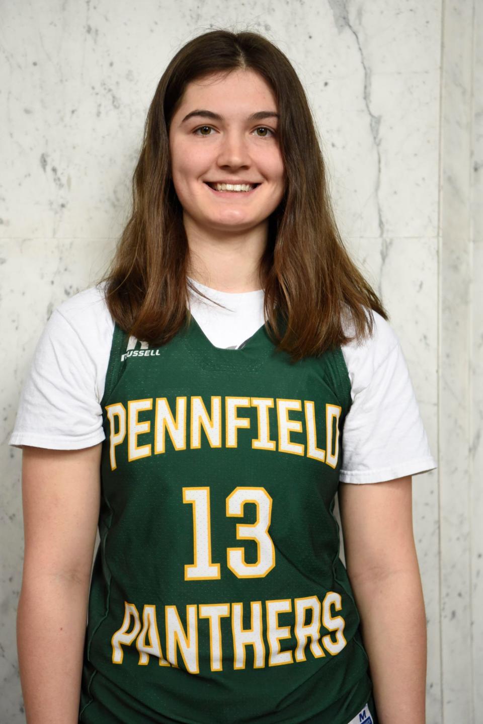 Pennfield junior Kaylee Glidden (13)