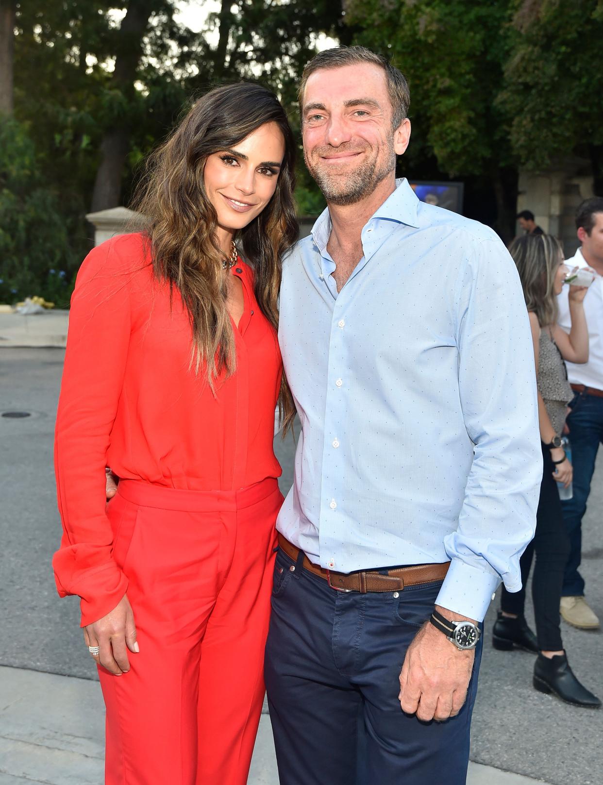 UNIVERSAL CITY, CALIFORNIA - JUNE 26: (L-R) Jordana Brewster and Mason Morfit attend CTAOP's Night Out on June 26, 2021 in Universal City, California. (Photo by Stefanie Keenan/Getty Images for CTAOP)