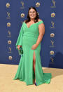 <p>Britney Young gorgeous in a mint green gown. <br>Photo: Getty </p>