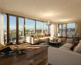 Docklands and the Millennium Dome can be seen from apartments at the Paynes & Borthwick development, West Greenwich, SE8. <br>The scheme launches 7 March with prices expected to start from £275,000. <a href="http://www.paynesandborthwick.com " rel="nofollow noopener" target="_blank" data-ylk="slk:www.paynesandborthwick.com;elm:context_link;itc:0;sec:content-canvas" class="link ">www.paynesandborthwick.com</a>