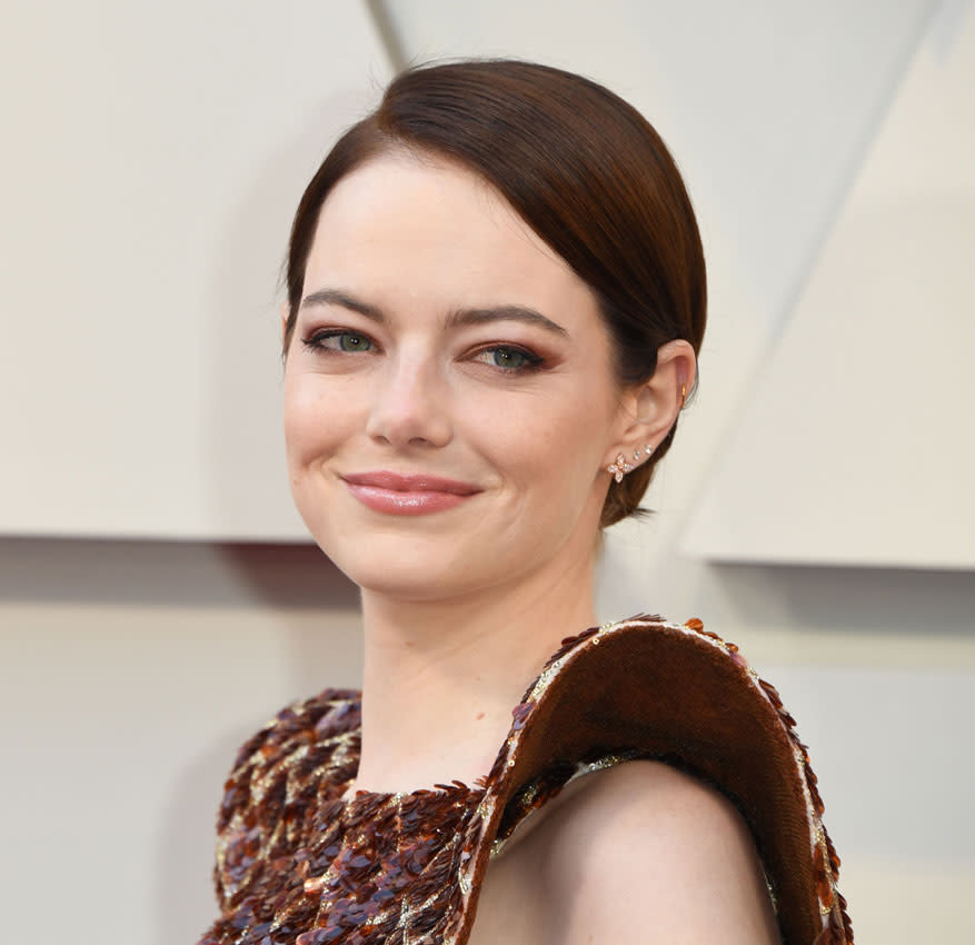 El minucioso trabajo detrás del vestido Louis Vuitton de Emma Stone en los  Oscar