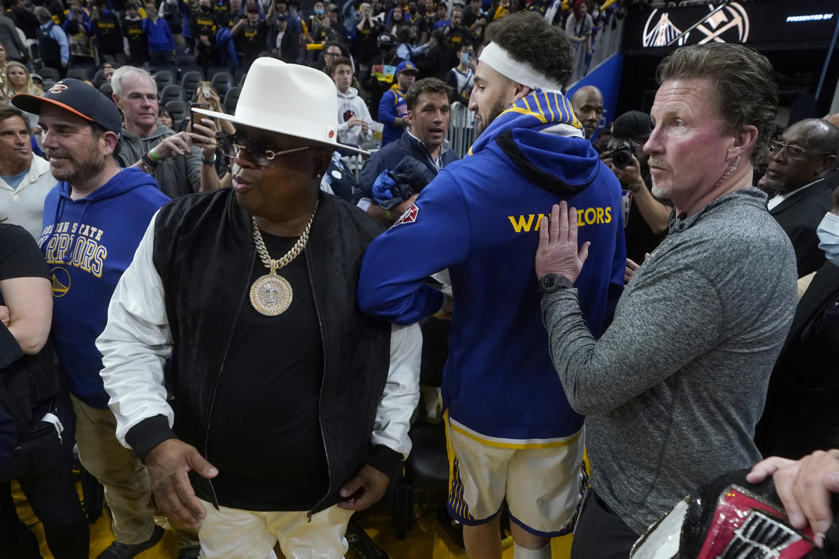 Turn that E-40 up': Rapper won't attend Kings-Warriors Game 2; Golden State  blasts his music during shootaround