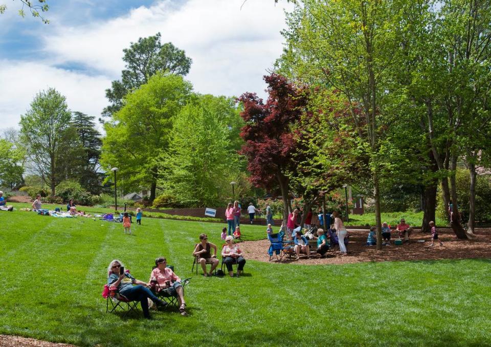 Glencairn Garden’s roots date back to 1928 before being transformed into a botanical garden with florals, ponds and more in 1958.