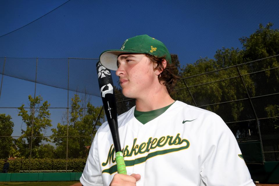 Landon Gaz was one of the most dominant hitters in the area during his junior season at Moorpark High.