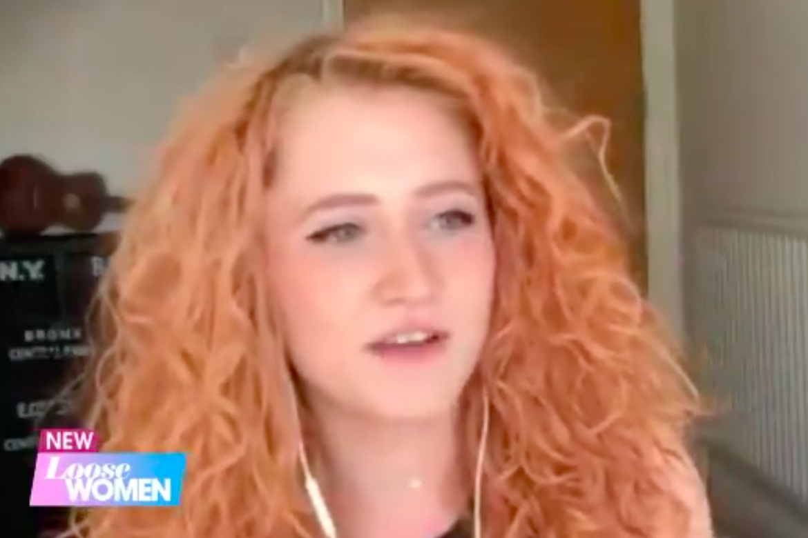 Janet Devlin on Loose Women 19-05-2020: ITV