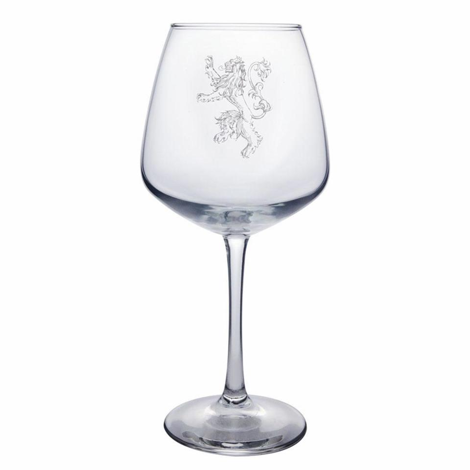 Lannister Sigil Wine Glass