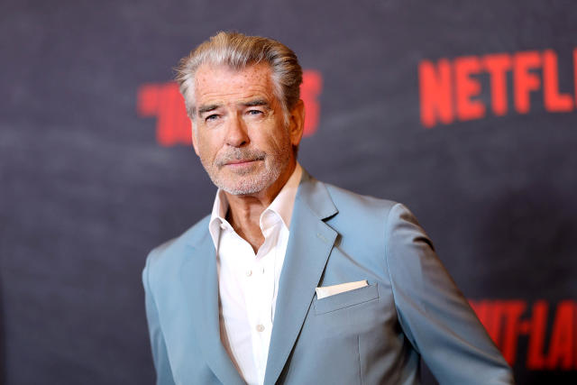 Pierce Brosnan hits the red carpet with his look-alike sons — see the photos