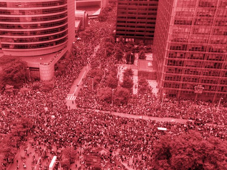 Trump supporters post fake photos of huge crowds at Phoenix rally - as real images show room half-empty